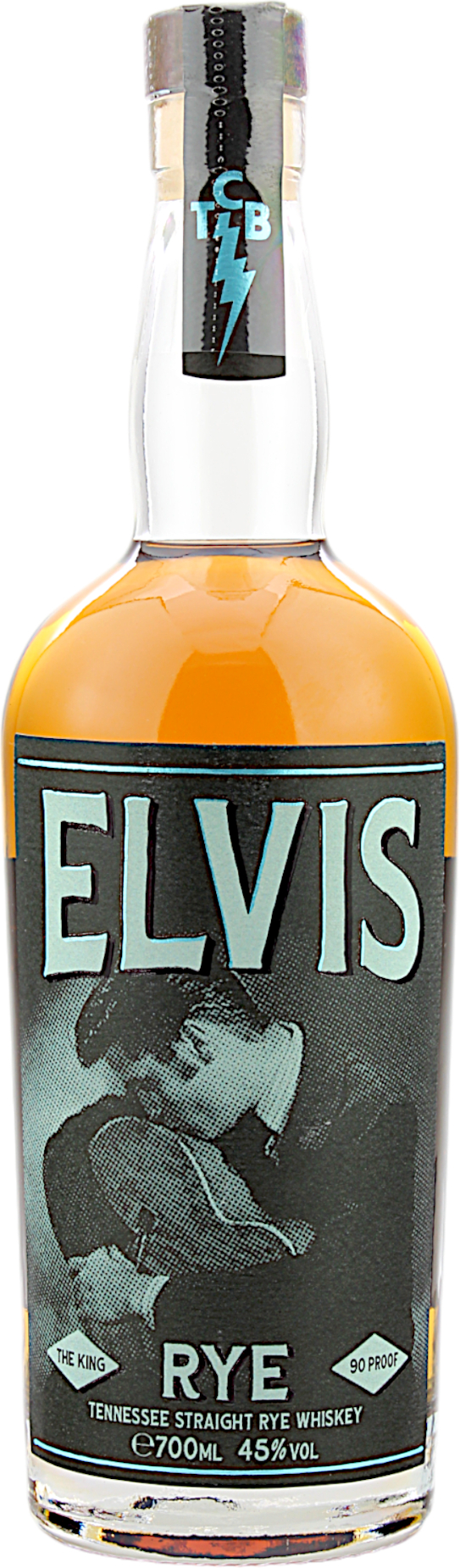 Elvis The King Straight Rye Whiskey 45.0% 0,7l Elvis The King Straight Rye Whiskey 45.0% 0,7l