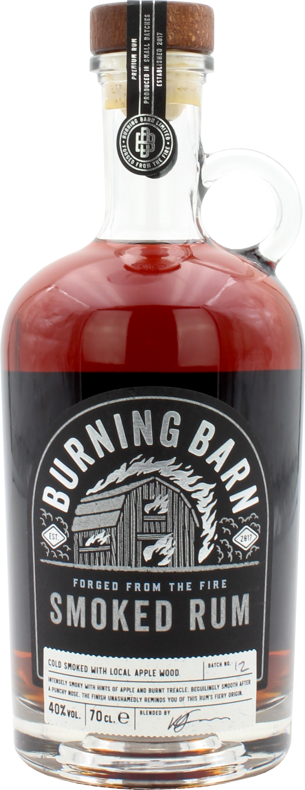 Burning Barn Smoked Rum 40.0% 0,7l