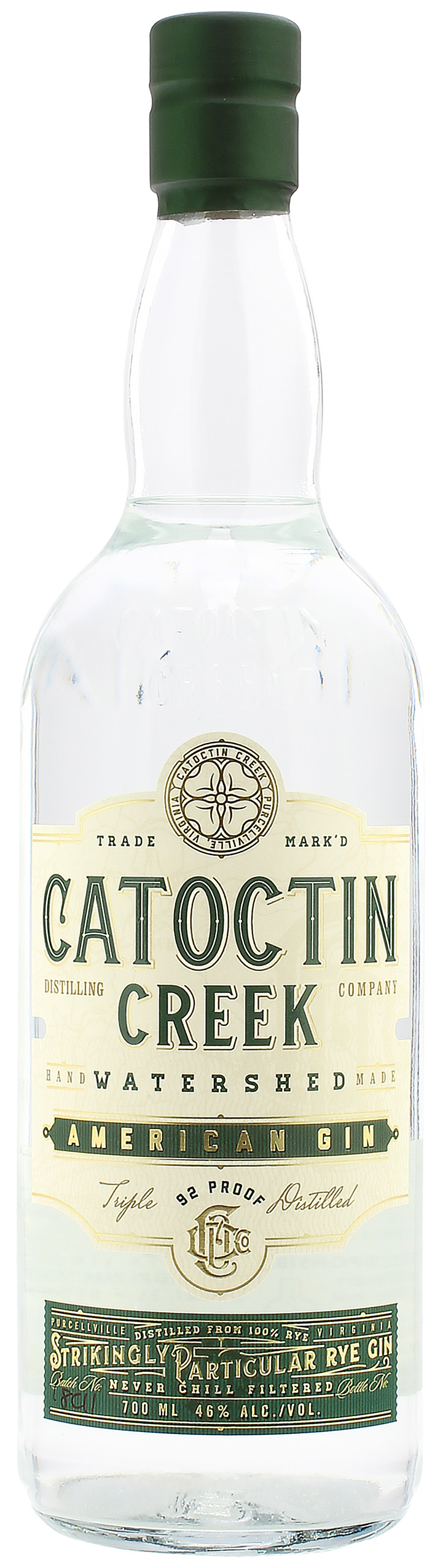 Catoctin Creek Watershed Gin 46.0% 0,7l
