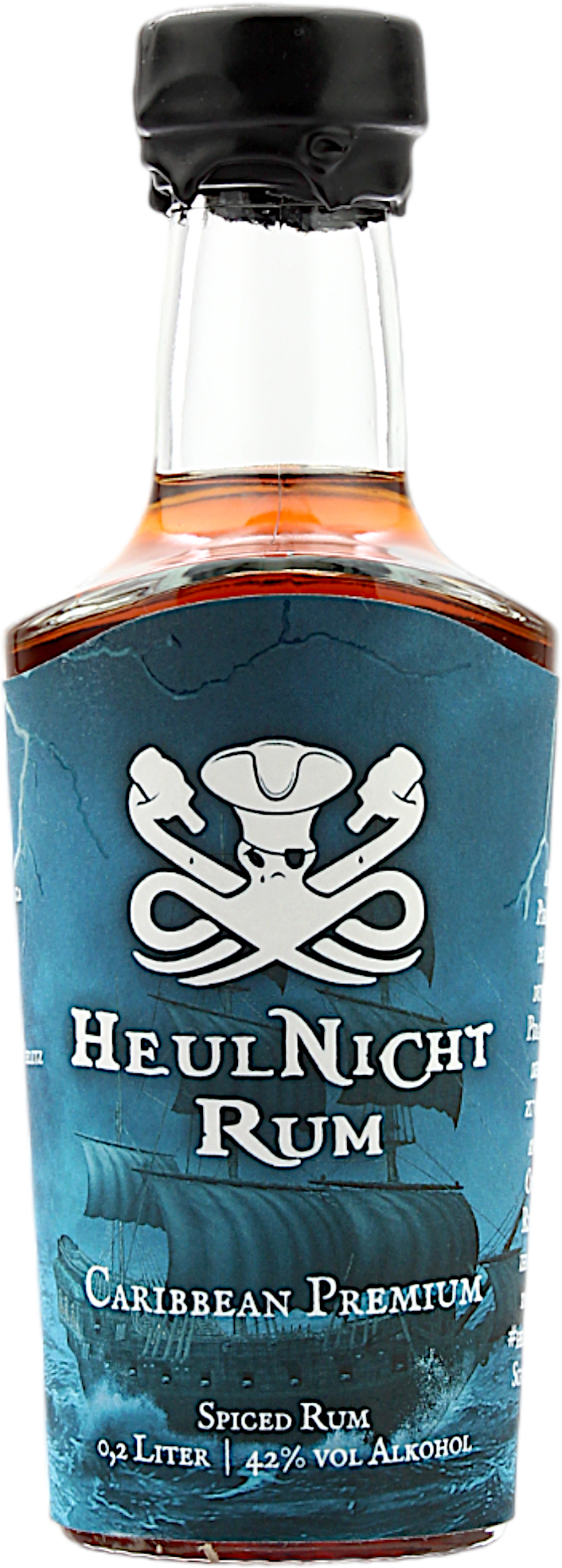 HeulNicht Rum Caribbean Premium 42.0% 200ml