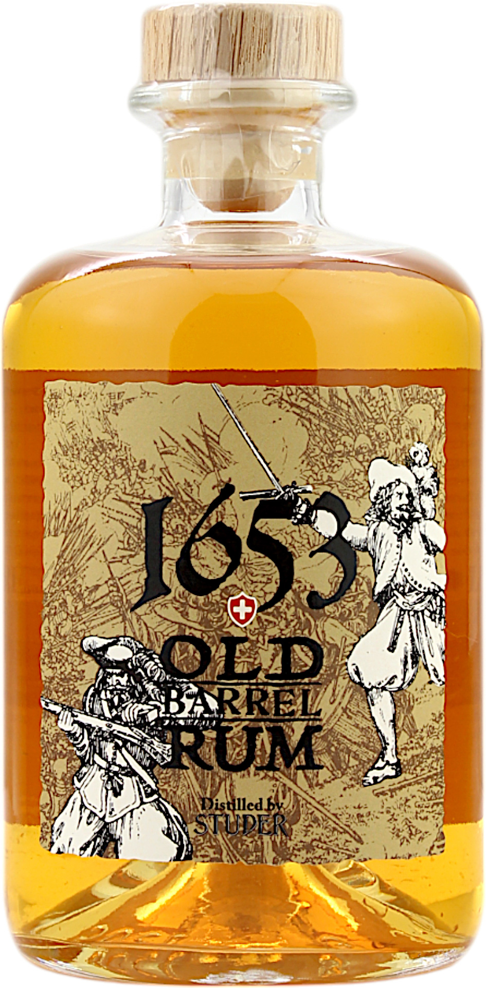 Studer 1653 Old Barrel Rum 44.8% 0,5l