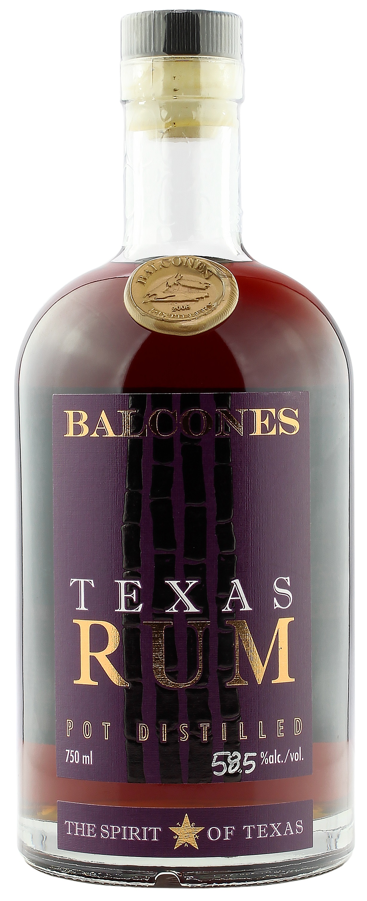 Balcones Texas Pot Still Rum Cask Strength 59.6% 0,7l