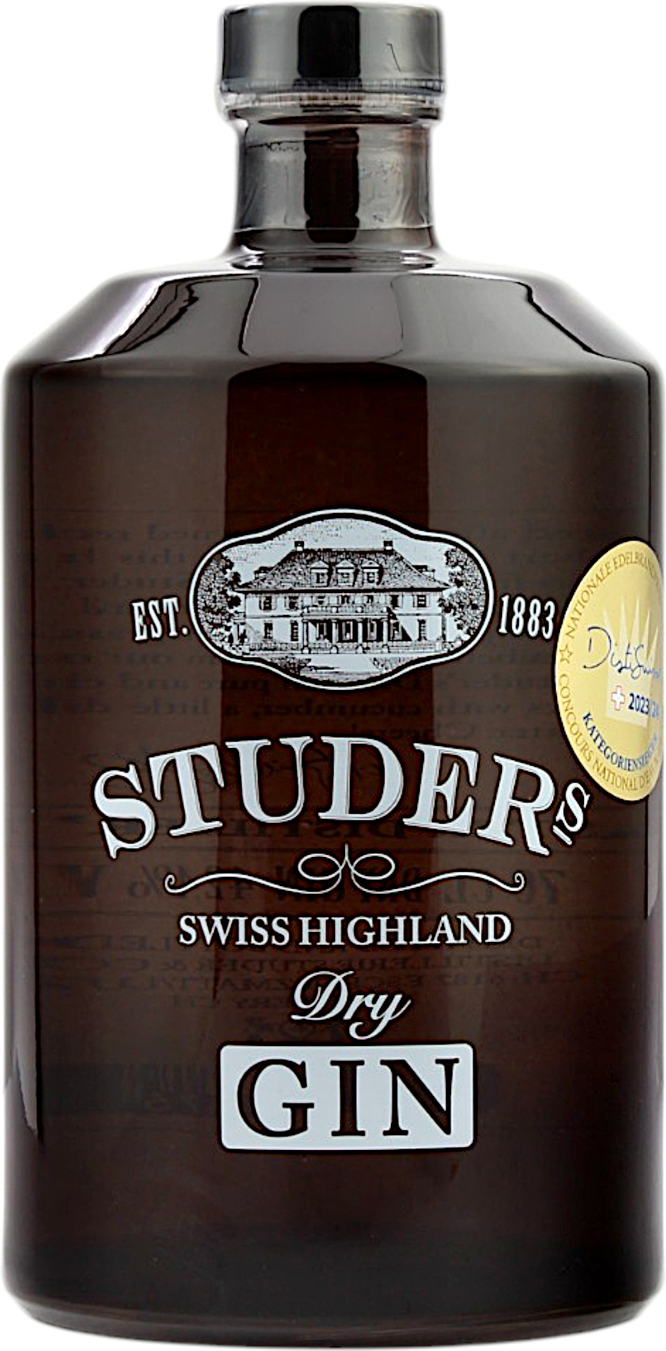 Studer Swiss Highland Dry Gin 42.4% 0,7l