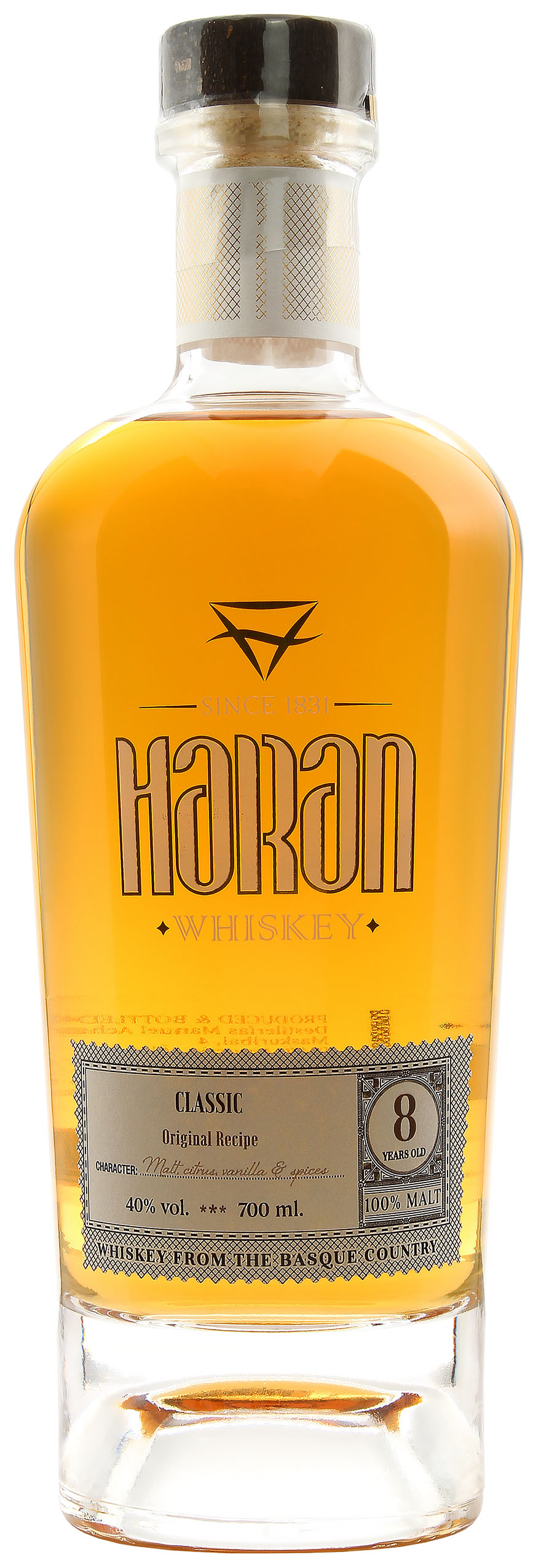 Haran 8 Jahre Classic Spanish Malt 40.0% 0,7l