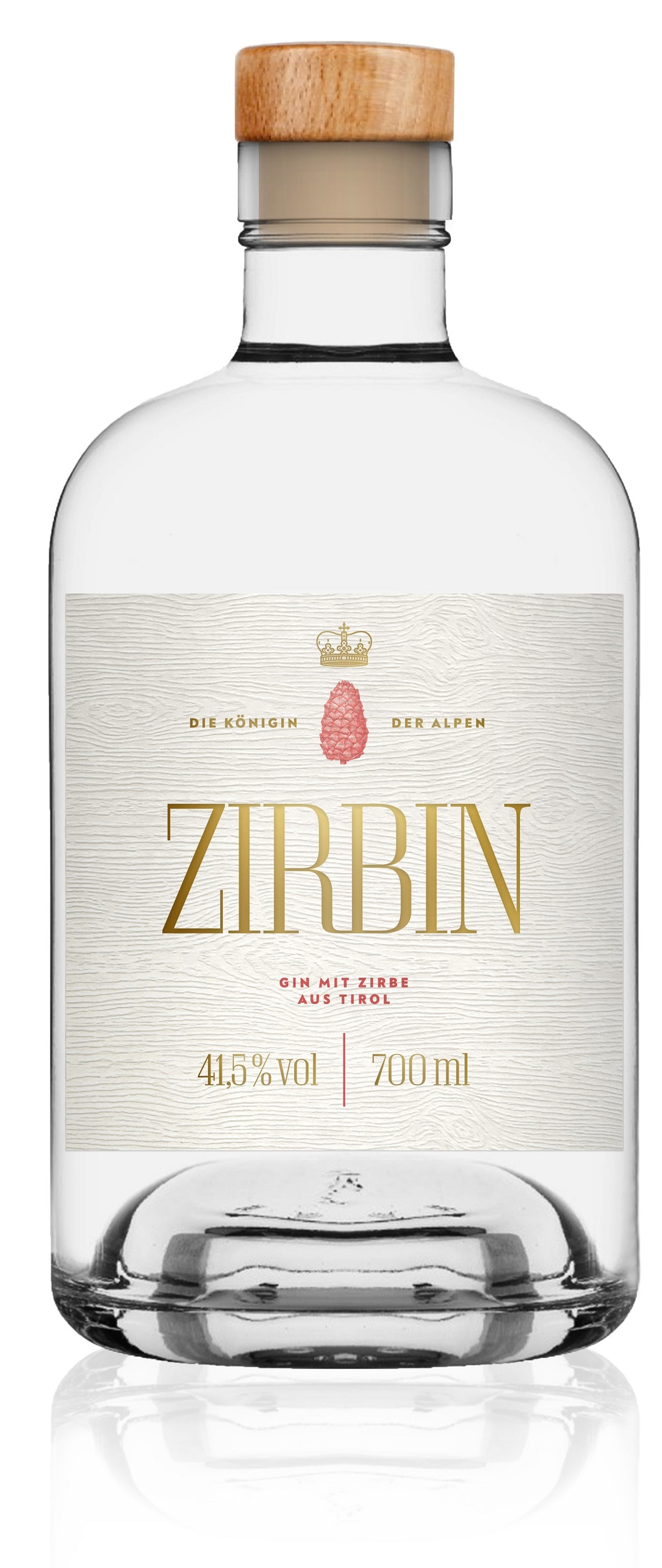 Zirbin Tiroler Dry Gin 41.5% 0,7l