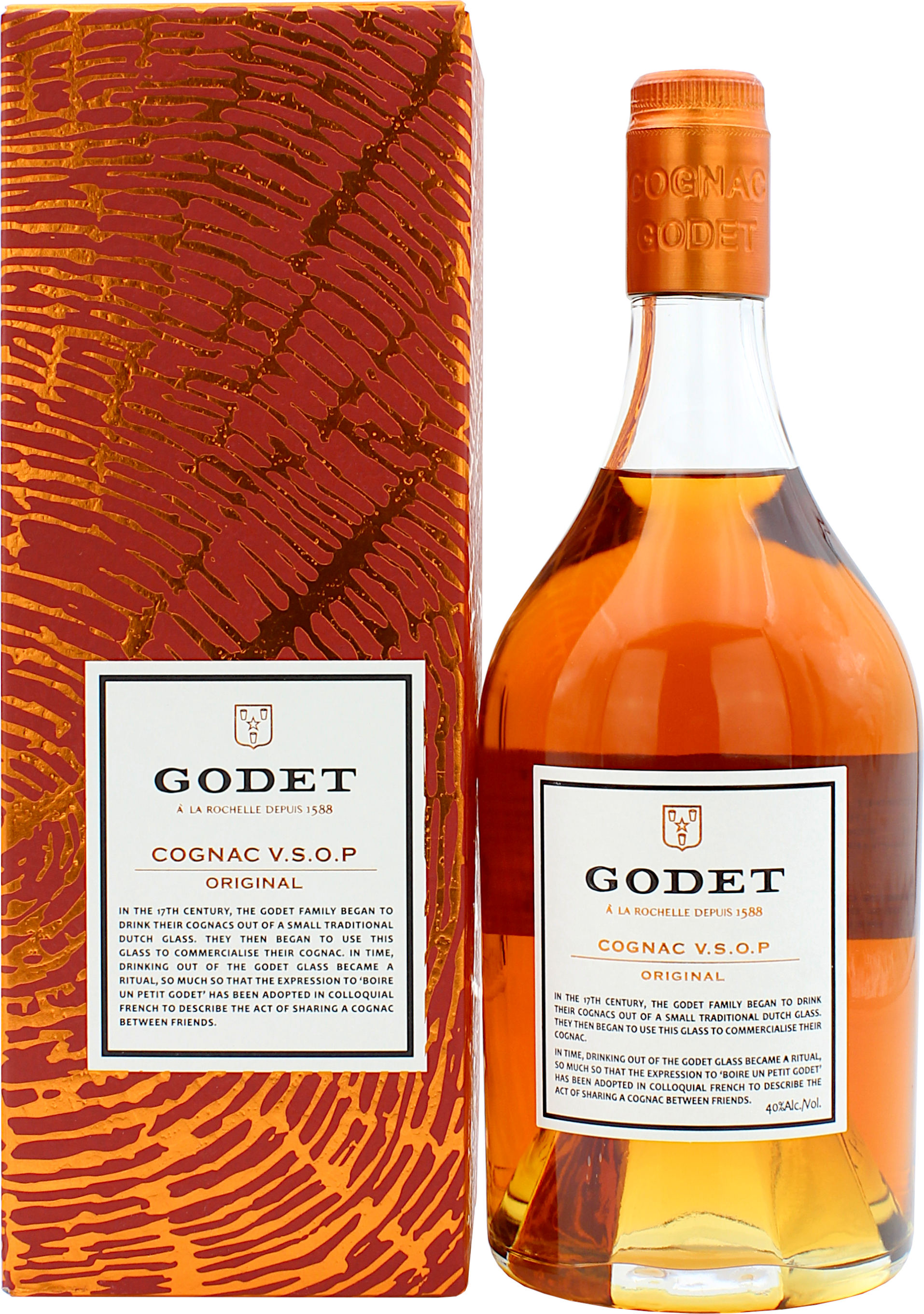 Godet Cognac V.S.O.P. Original 40.0% 0,7l