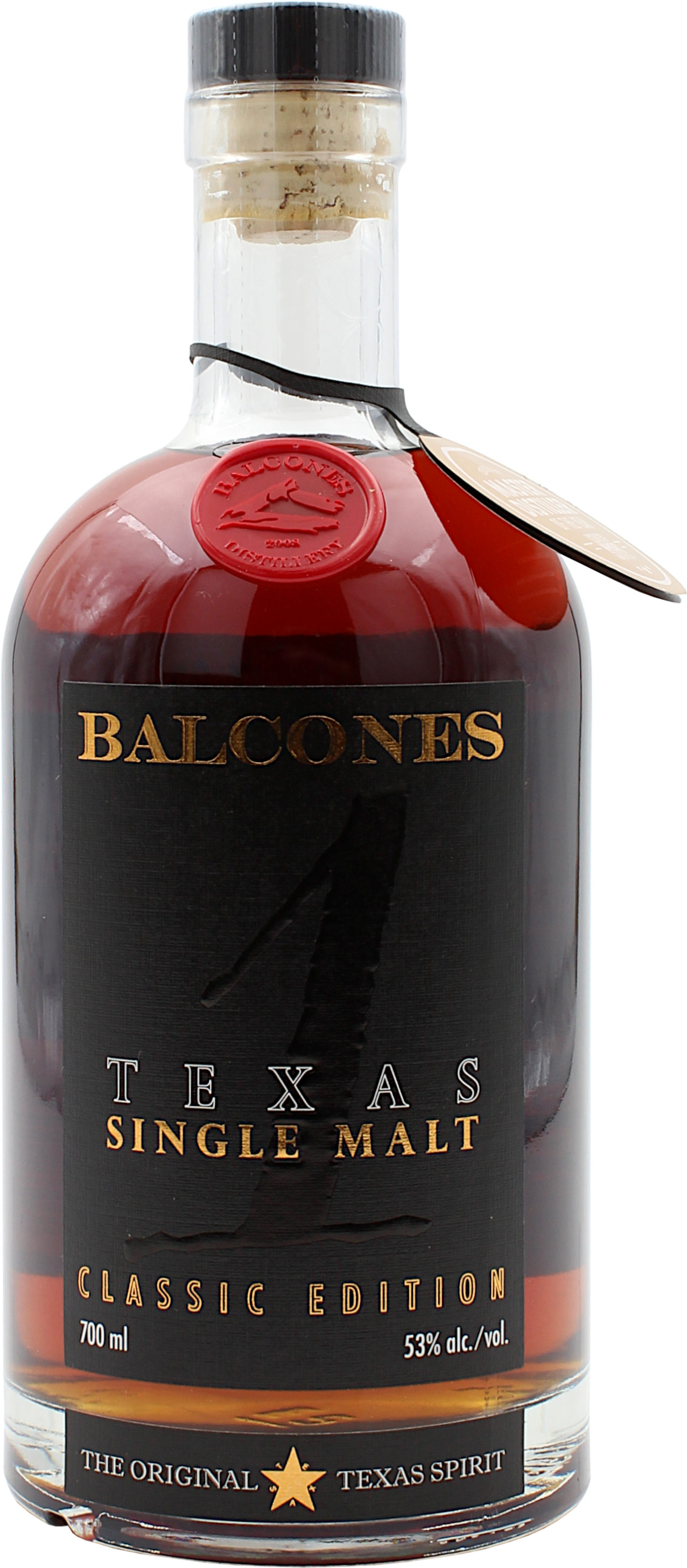 Balcones Texas Single Malt Classic Edition 53.0% 0,7l